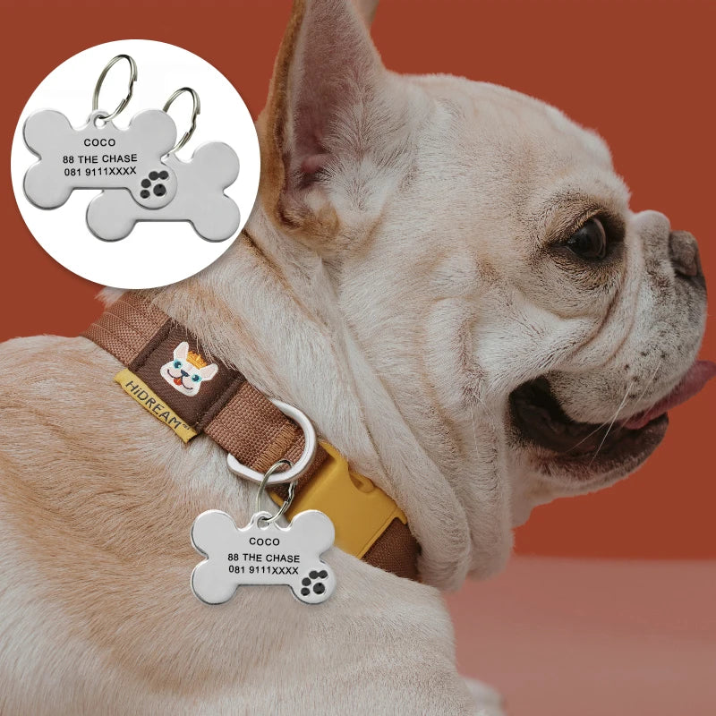 The Collarly Custom Name Tag — Engraved For Your Pet
