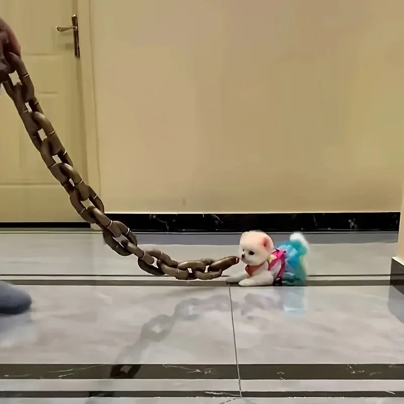 The Collarly Chain Leash — Lightweight Faux-Iron Dog Leash